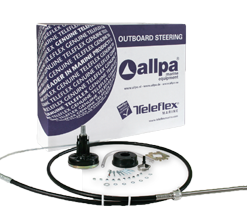 Stýrissnekkja með barka 10' 3,05m